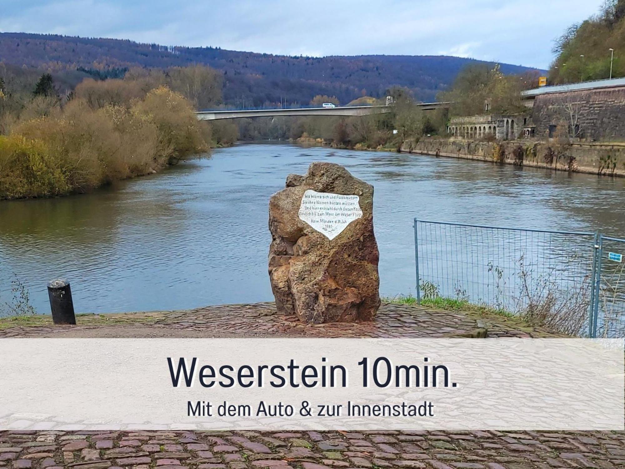 Am Feldrain - Urlaub Mit Hund Im Weserbergland Hannoversch Münden Extérieur photo